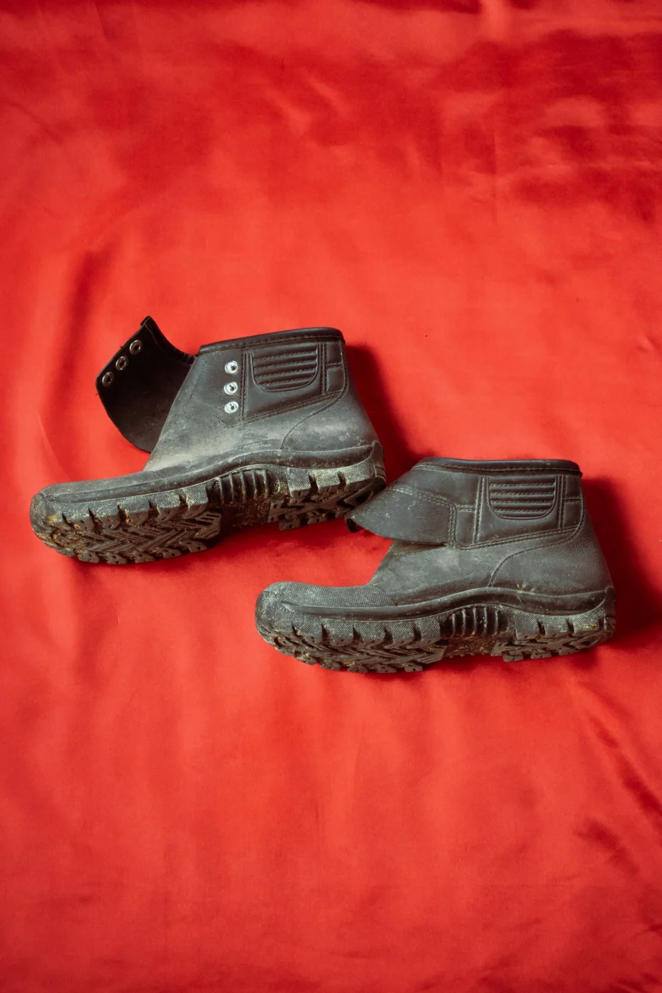 Used Shoes on Display